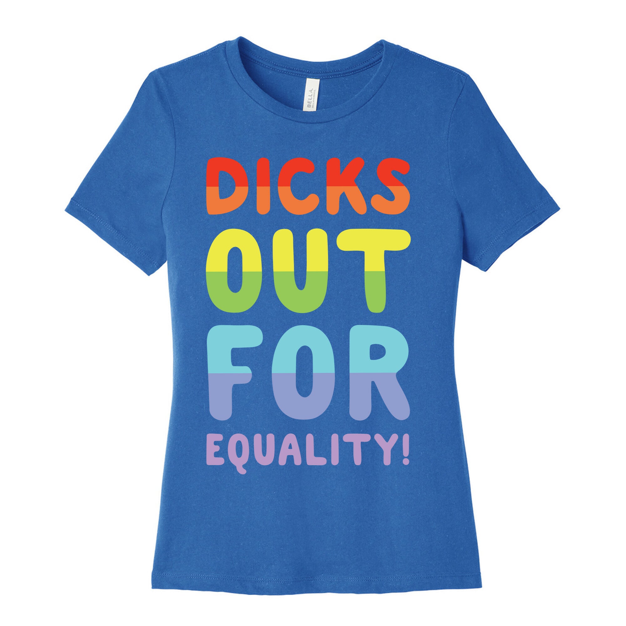 Dicks Out For Equality Women's Cotton Tee